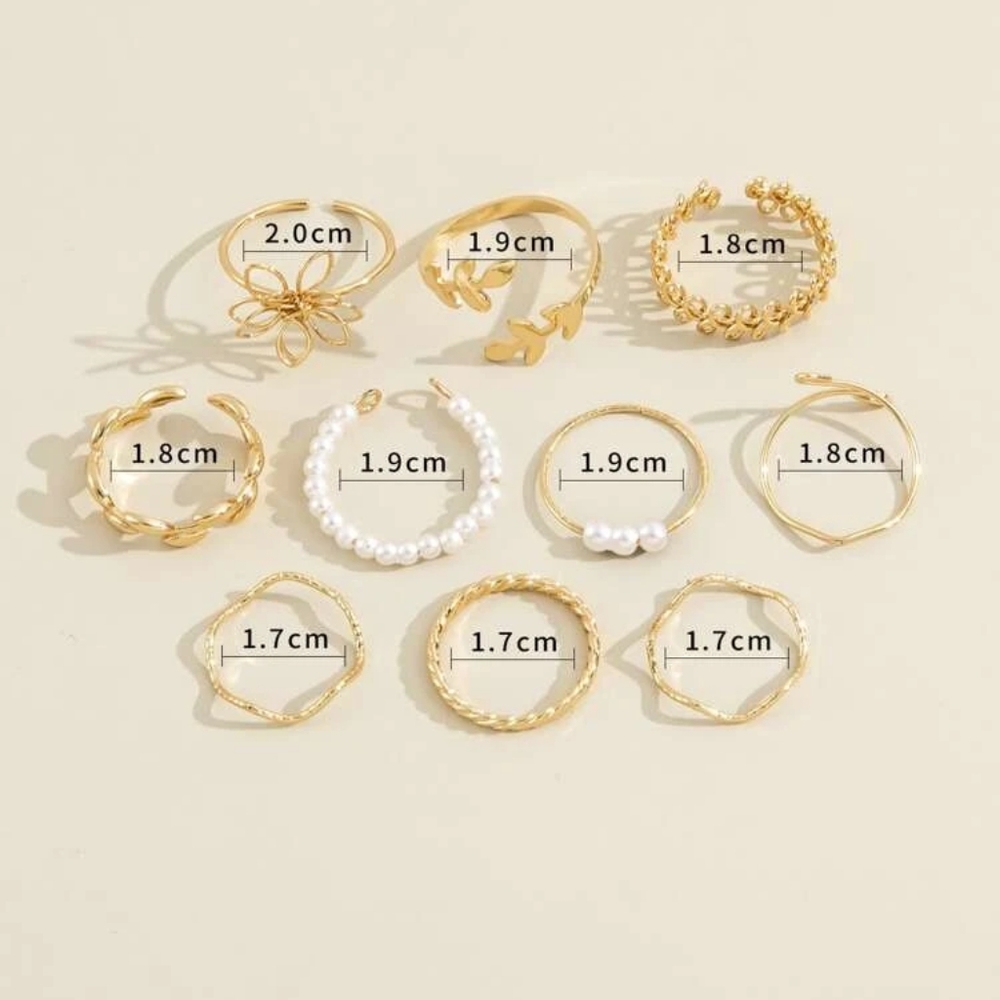 10 PC RING SET - Picture 4 of 4